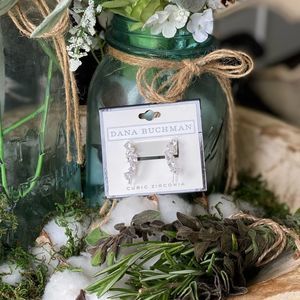 Dana Buchman earring crawlers, NWT